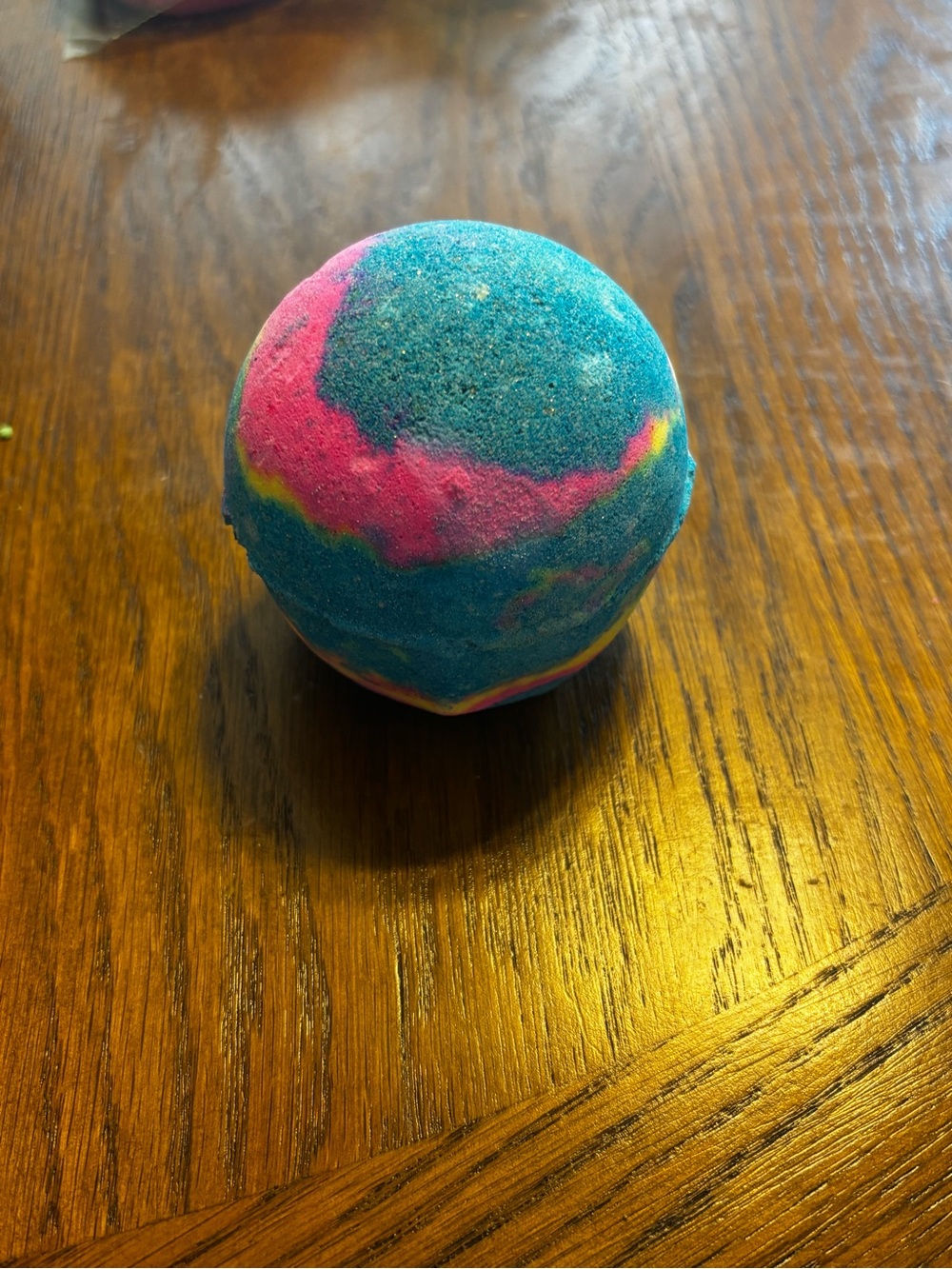 Lush intergalactic bath bomb